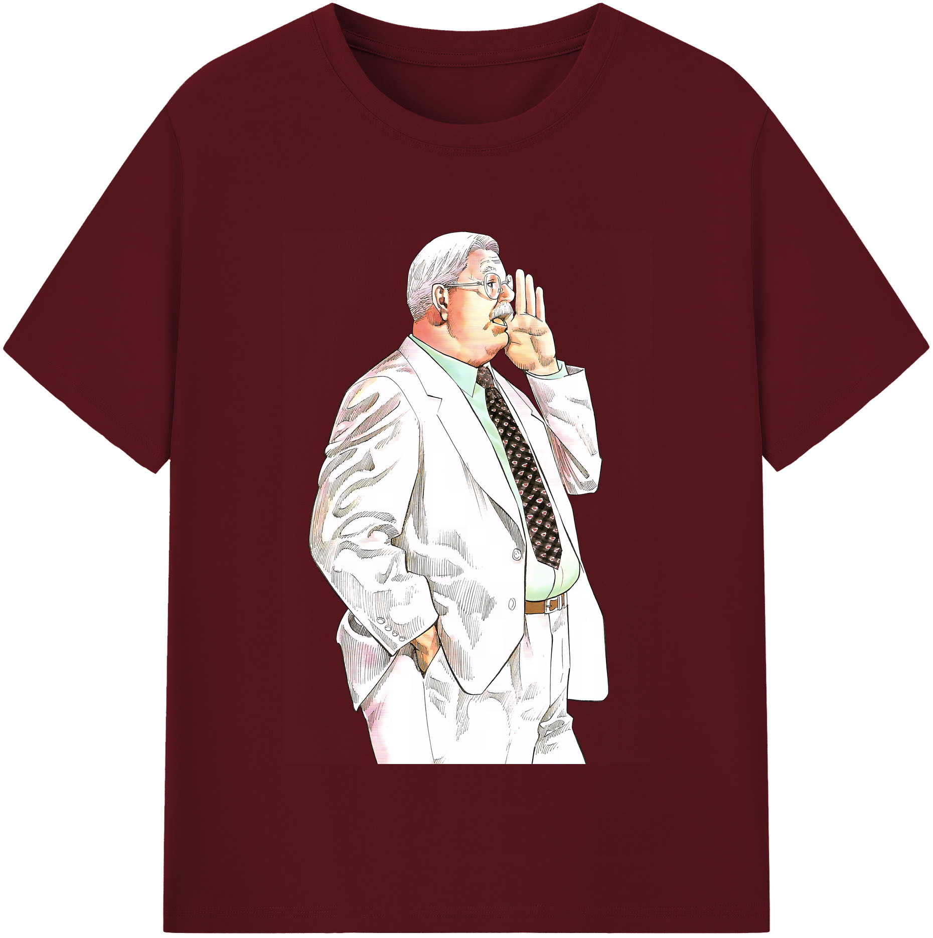 SLAM DUNK／スラムダンク 綿100％半袖Tシャツ（フロントプリント）